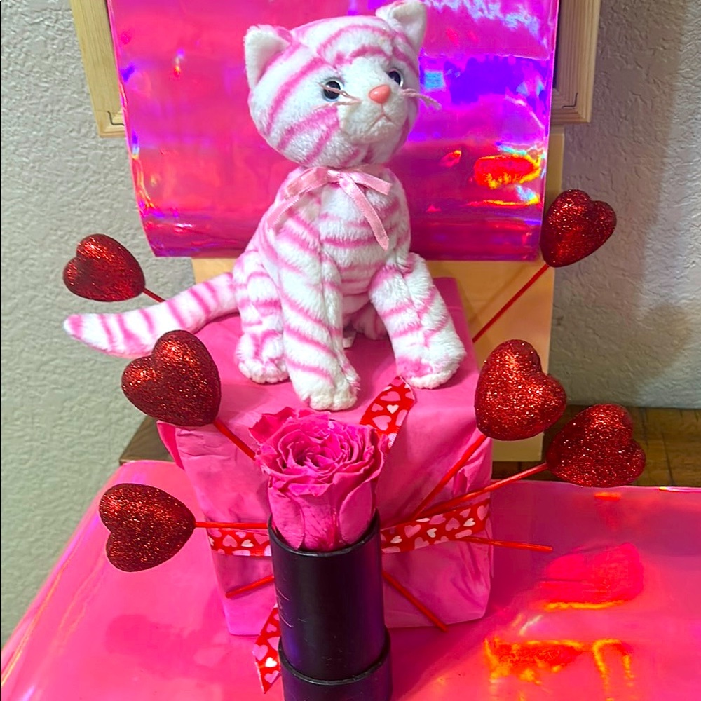 “Purry the pink Cat” Ty Beanie Babies 2.0 Collection.